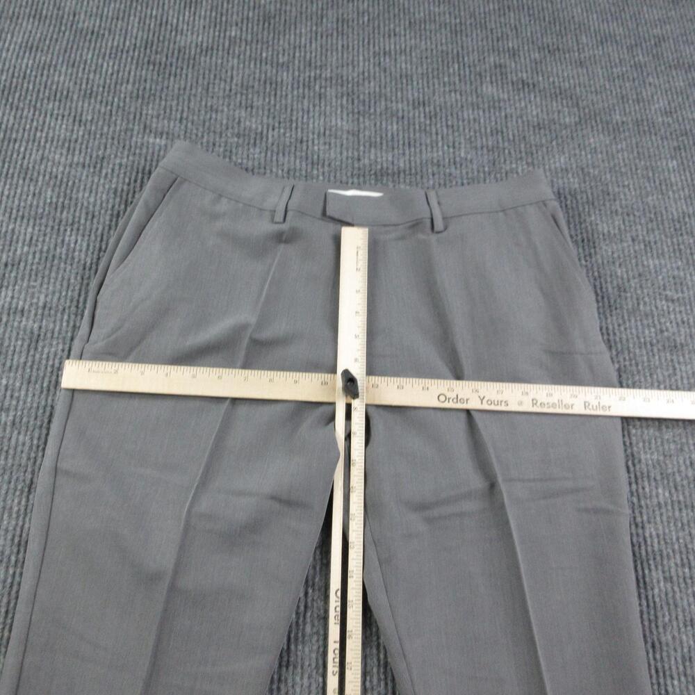 Legend Pants Womens 34 Gray Slim Tapered Pleated Dress Trouser Stretch 34x28 NWT - Picture 8 of 16